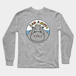 I am a hippopotamus Long Sleeve T-Shirt